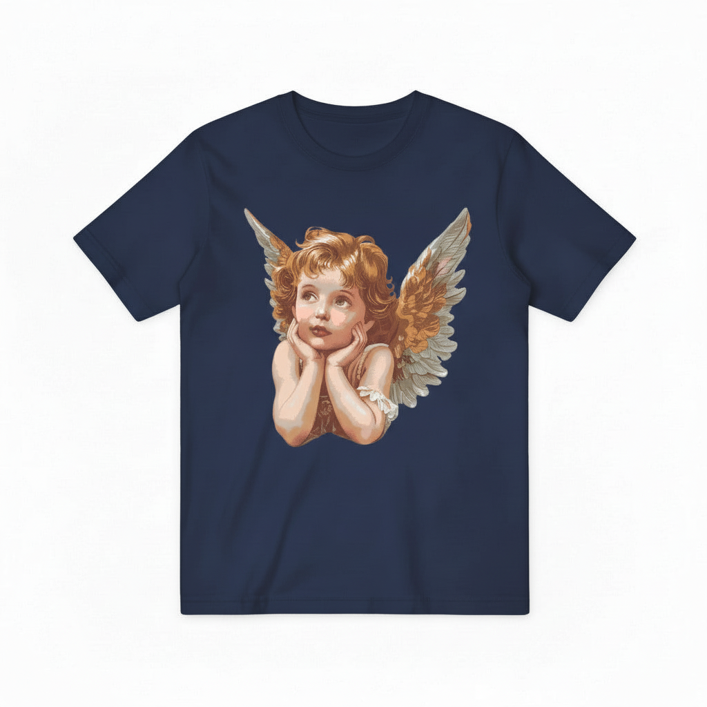 Renaissance Angel Cherub T-Shirt T4012