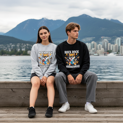 Rock Rock Madafakas Shiba Guitar Crewneck C1117