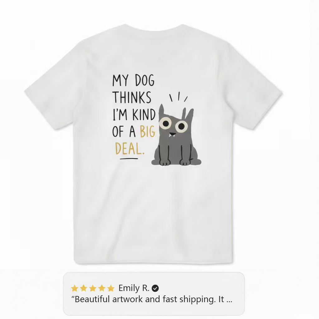 My Dog Thinks I'm a Big Deal Tee