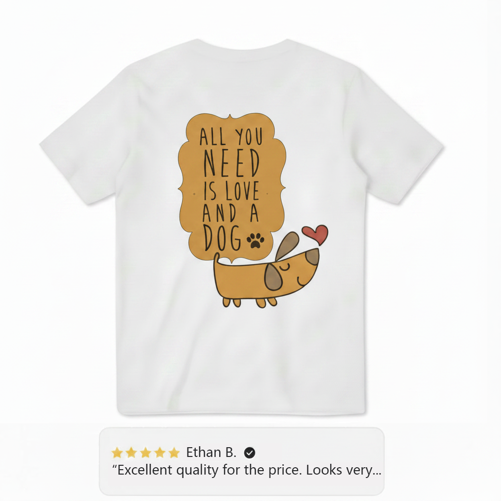 Love and a Dog Tee
