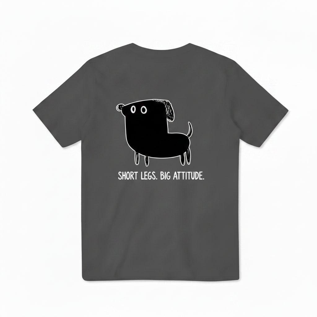 Short Legs. Big Attitude. Tee