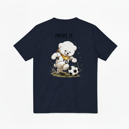 Prove It Fluffy Dog Soccer Graphic Tee