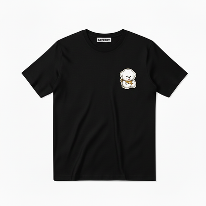 Earn It Fluffy Dog Soccer Champion Graphic Tee