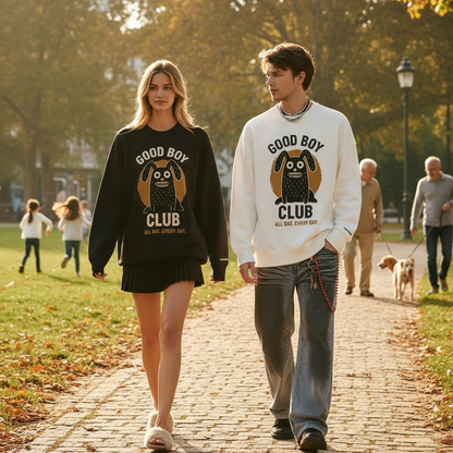 Good Boy Club All Day Crewneck C1125