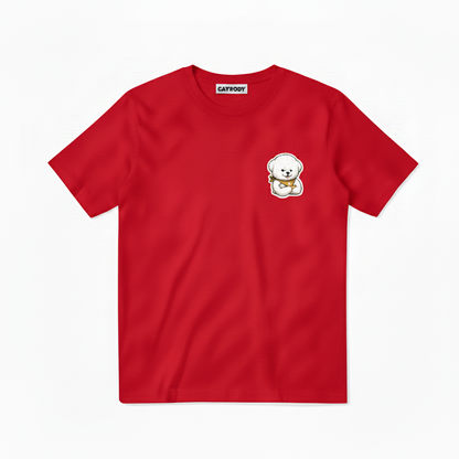 Earn It Fluffy Dog Soccer Champion Graphic Tee