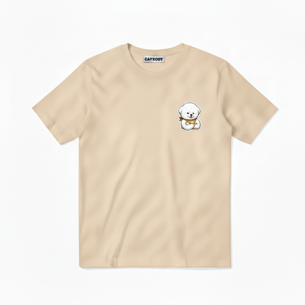 Earn It Fluffy Dog Soccer Champion Graphic Tee
