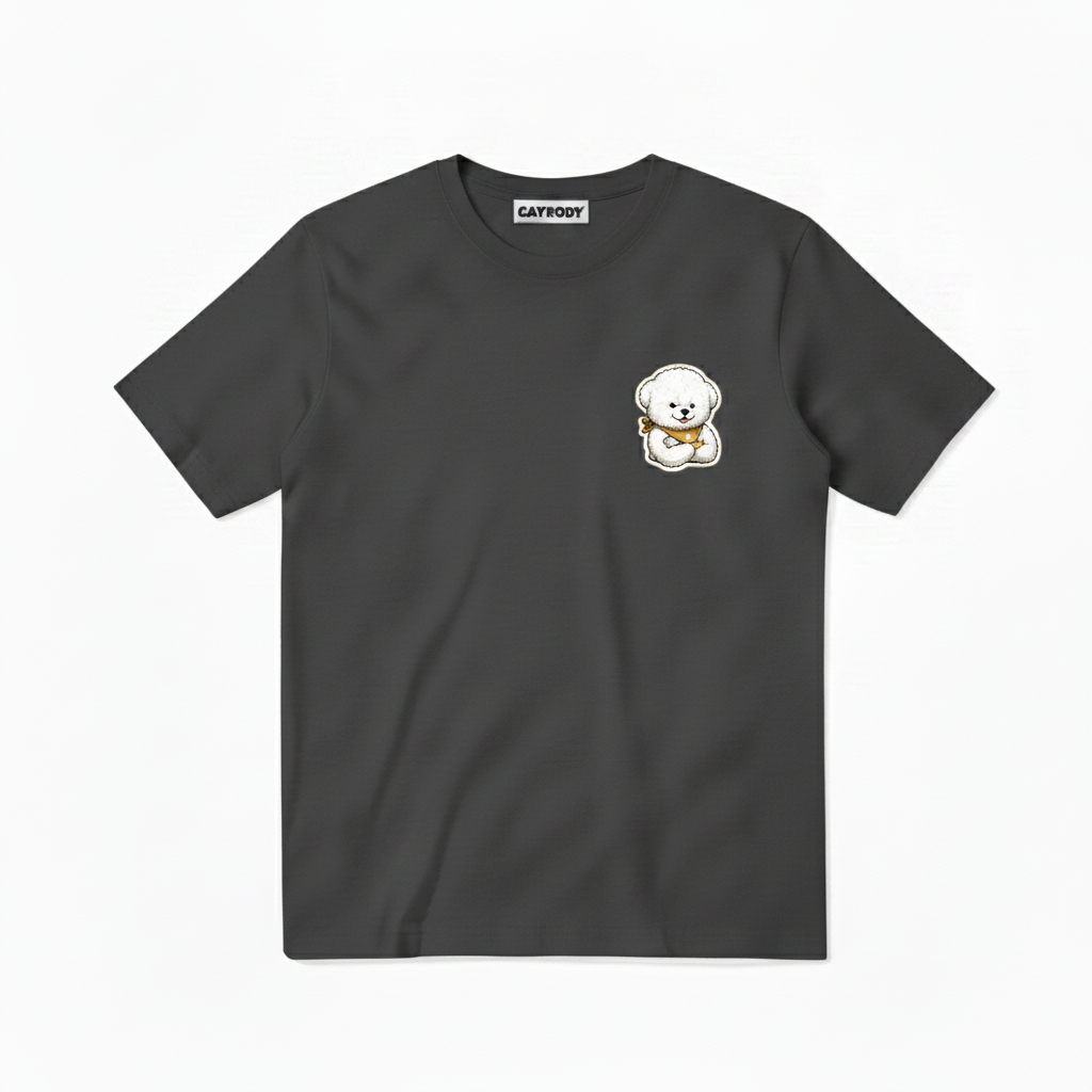 Earn It Fluffy Dog Soccer Champion Graphic Tee