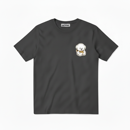 Earn It Fluffy Dog Soccer Champion Graphic Tee