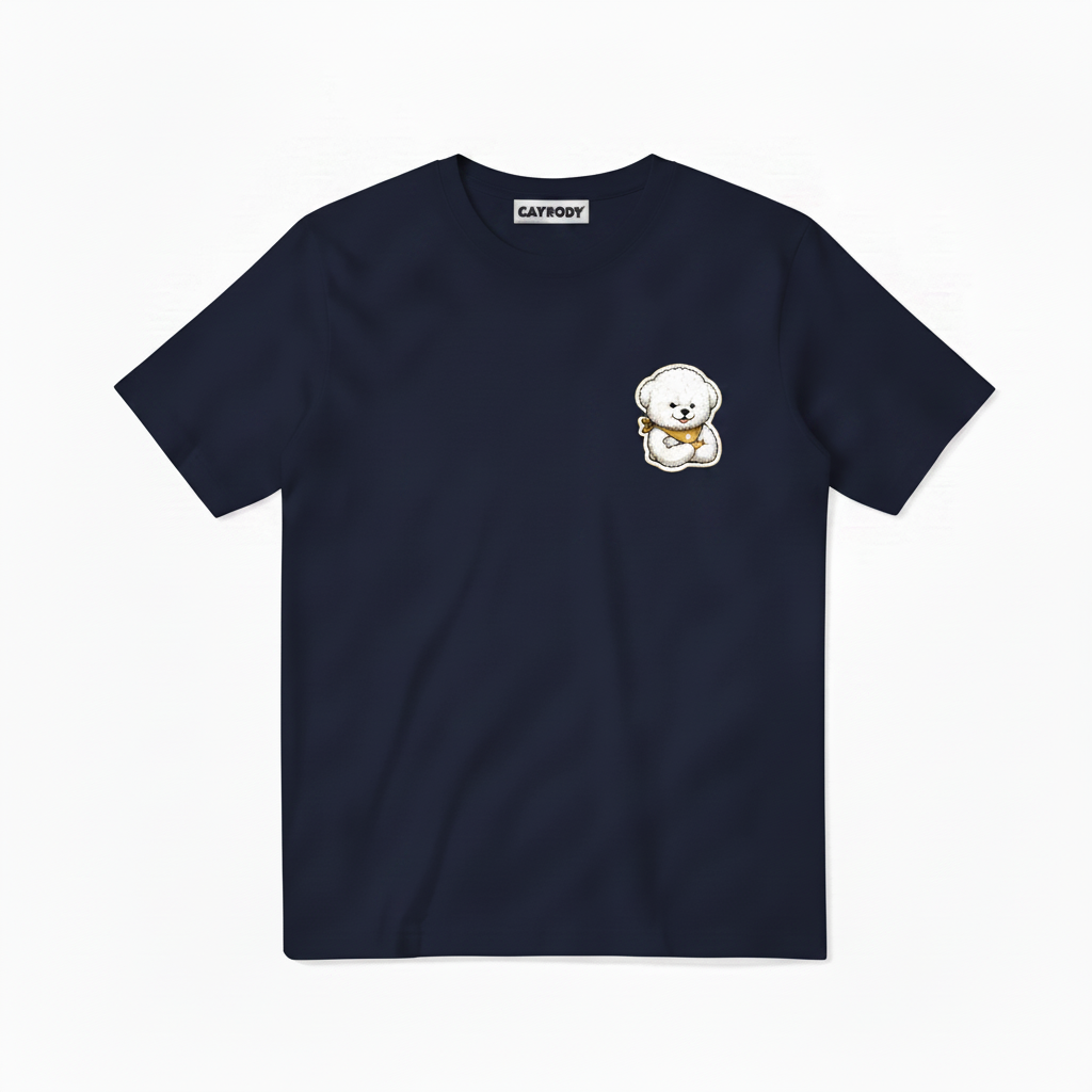 Earn It Fluffy Dog Soccer Champion Graphic Tee