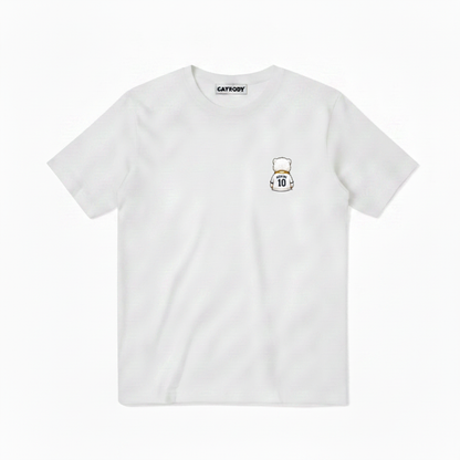 Starting Good Boii Fluffy Dog Soccer Graphic Tee