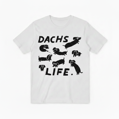 Dachs Life Funny Dachshund Graphic Tee T7127