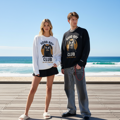 Good Boy Club All Day Crewneck C1125