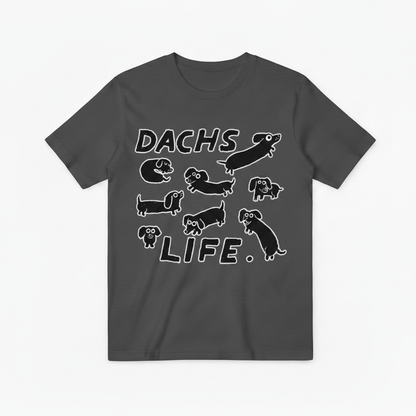 Dachs Life Funny Dachshund Graphic Tee T7127