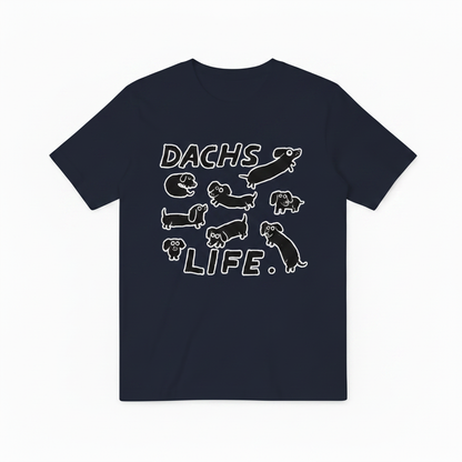 Dachs Life Funny Dachshund Graphic Tee T7127