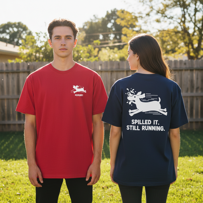 Spilled It. Still Running. Tee