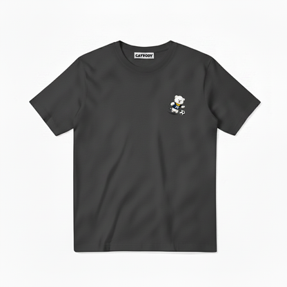 Born to Chase Fluffy Dog Soccer Graphic Tee