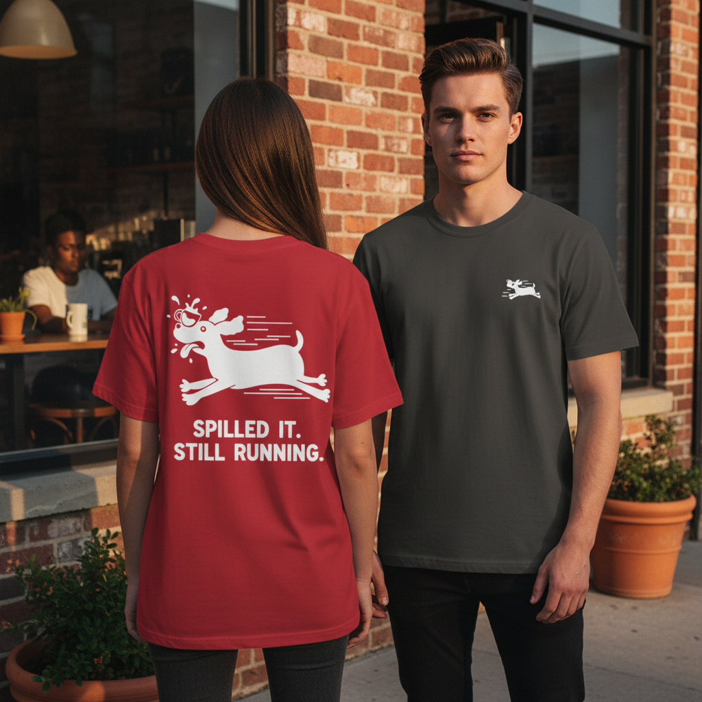 Spilled It. Still Running. Tee