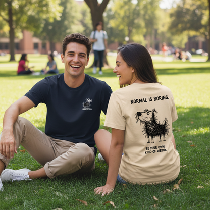 Normal Is Boring Dog Tee