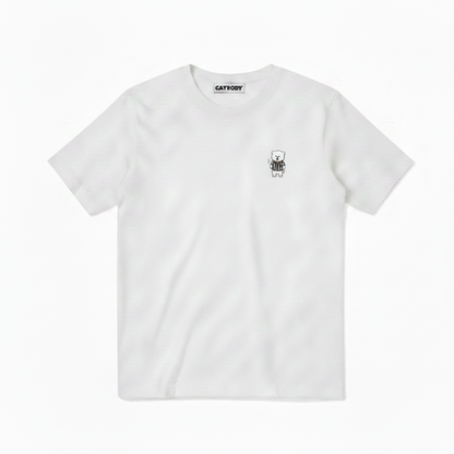 No Barking Fluffy Dog Soccer Referee Graphic Tee