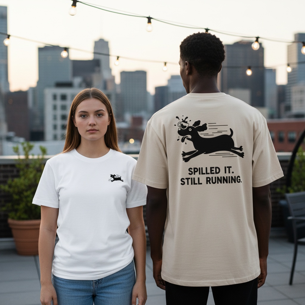 Spilled It. Still Running. Tee