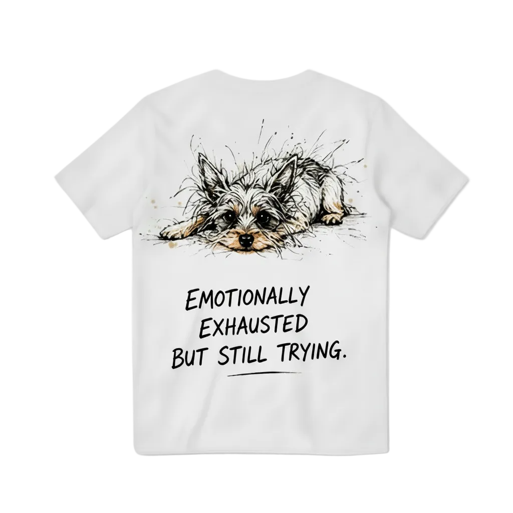 Emotionally Exhausted But Still Trying Tee