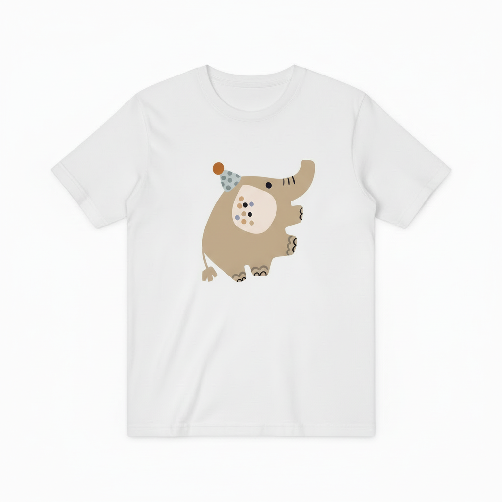 Cute Elephant Party Animal Lover Gift T-Shirt T6004
