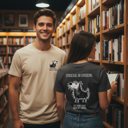 Normal Is Boring Dog Tee