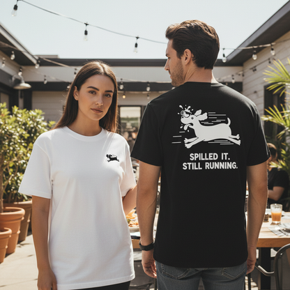 Spilled It. Still Running. Tee