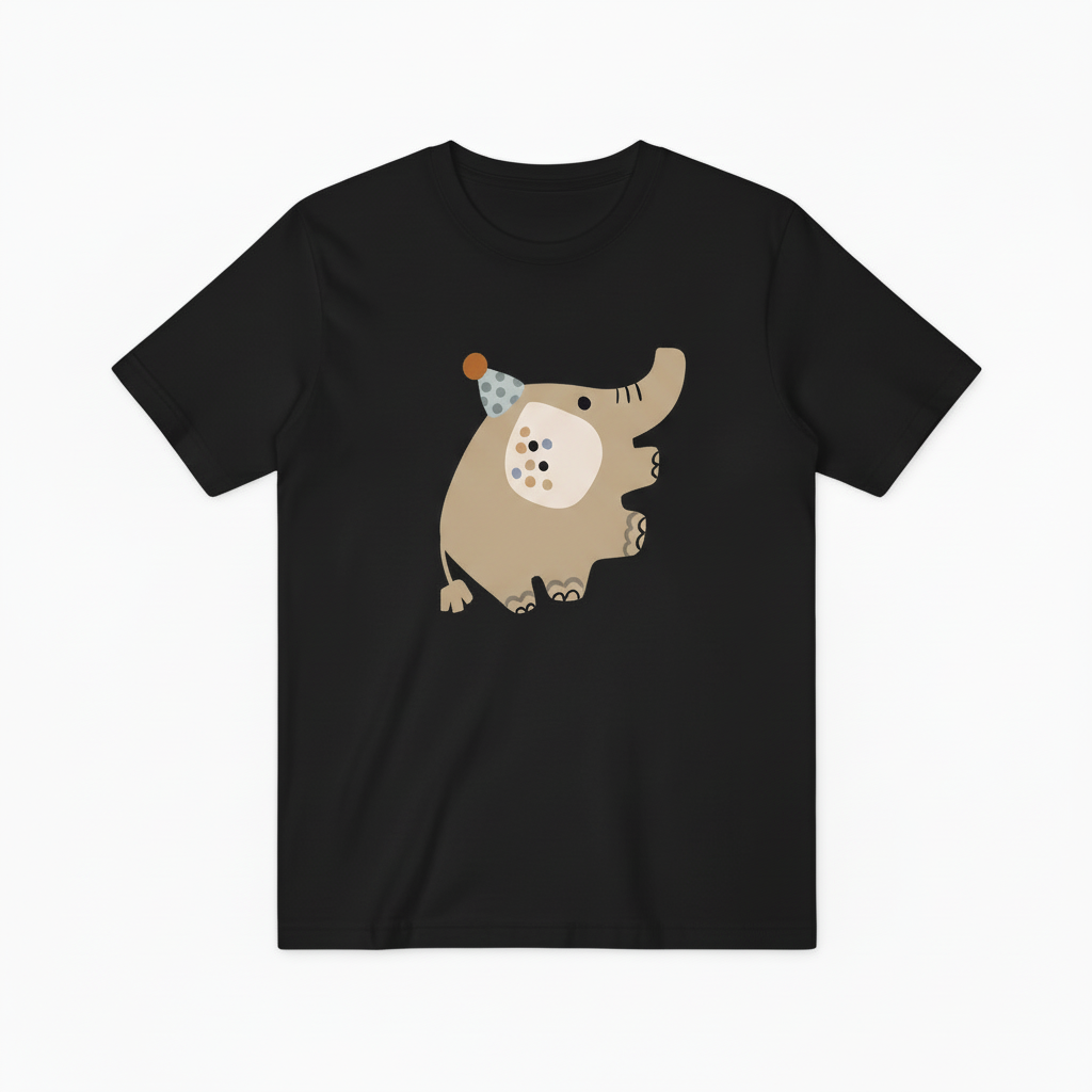 Cute Elephant Party Animal Lover Gift T-Shirt T6004
