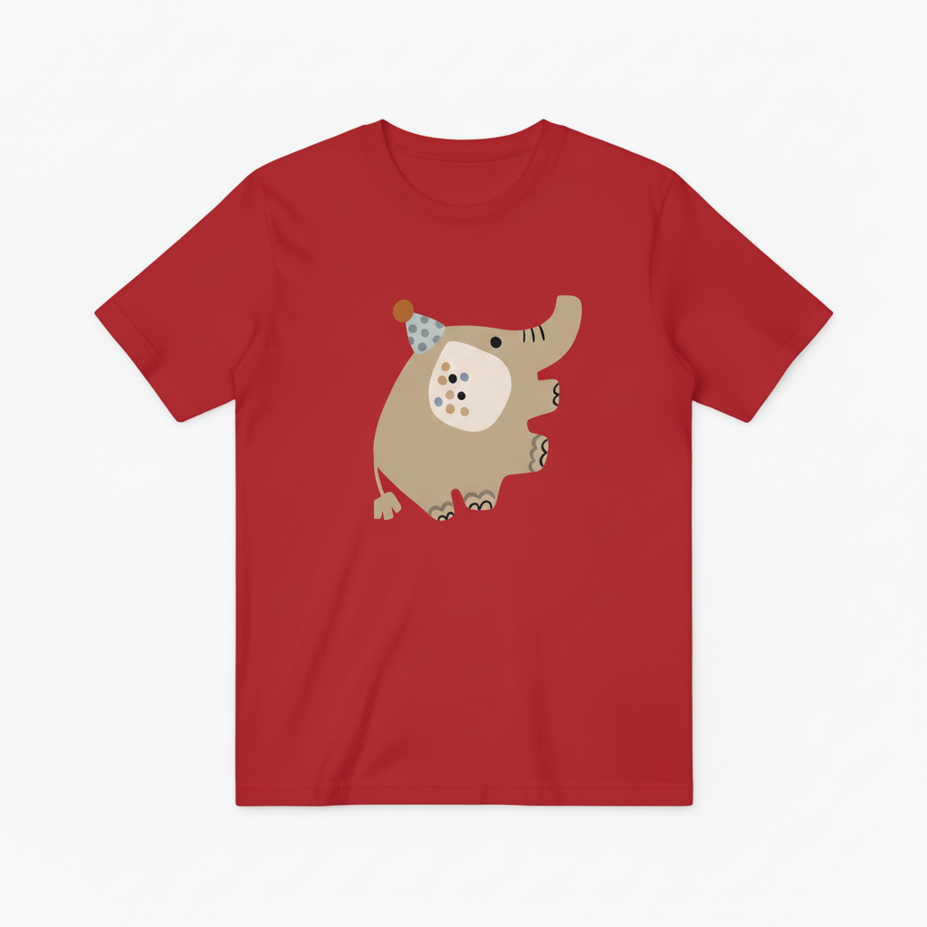 Cute Elephant Party Animal Lover Gift T-Shirt T6004