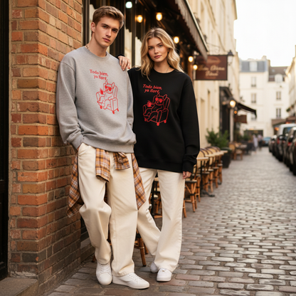 Todo Bien Ya Llore Frenchie Crewneck C1101