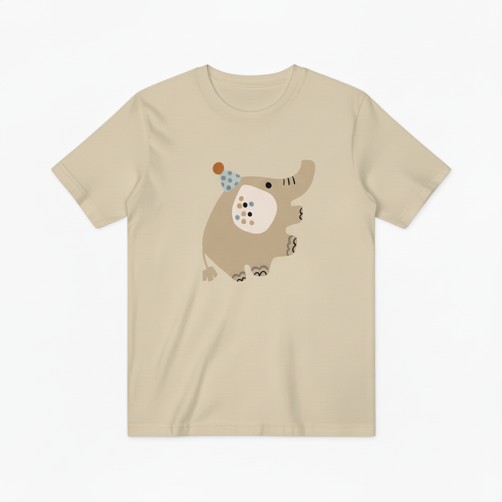 Cute Elephant Party Animal Lover Gift T-Shirt T6004