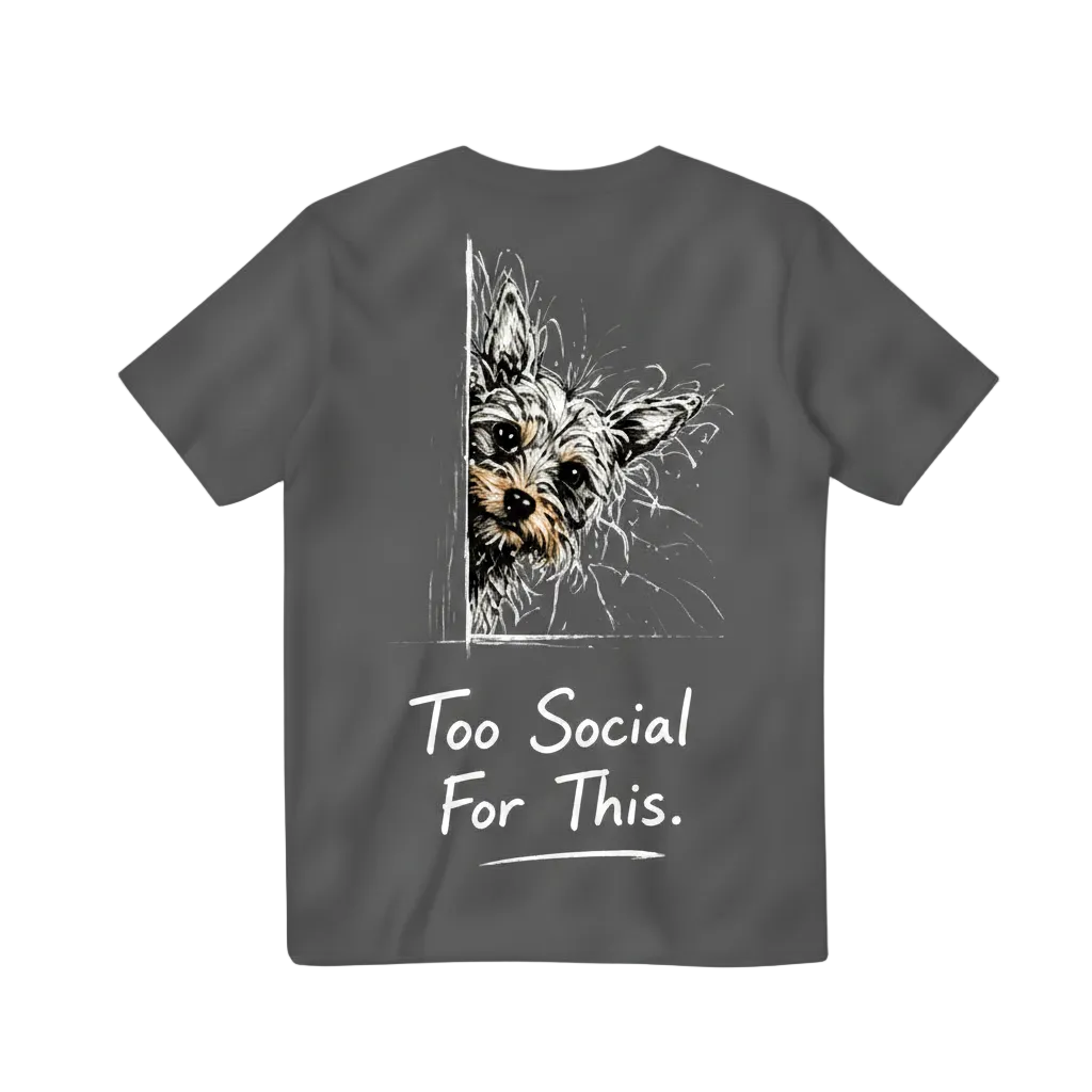 Too Social For This Tee