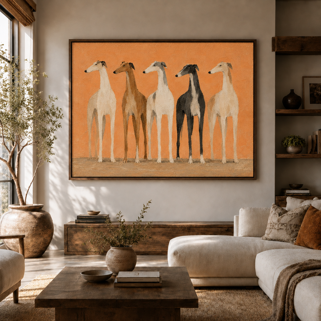 五只灵缇犬主图2