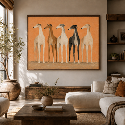 五只灵缇犬主图2