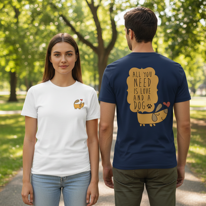 Love and a Dog Tee