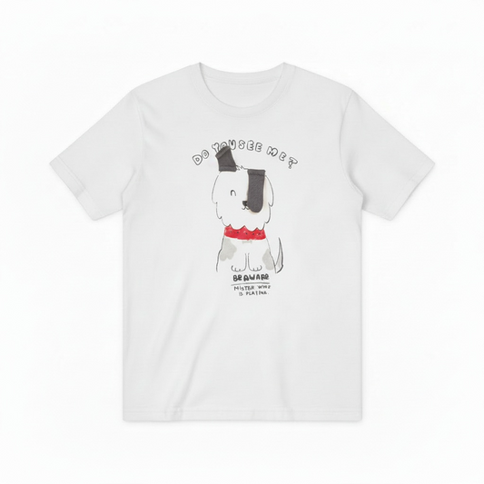 Do You See Me Funny Dog Graphic Tee T7079