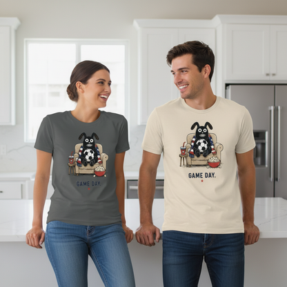 Game Day Funny Soccer Fan Graphic Tee