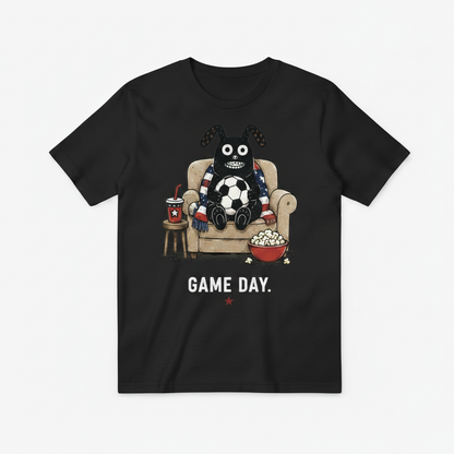 Game Day Funny Soccer Fan Graphic Tee