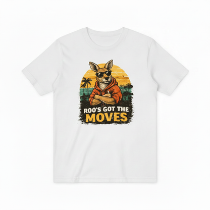 Funny Kangaroo Graphic Tee T-Shirt T4050