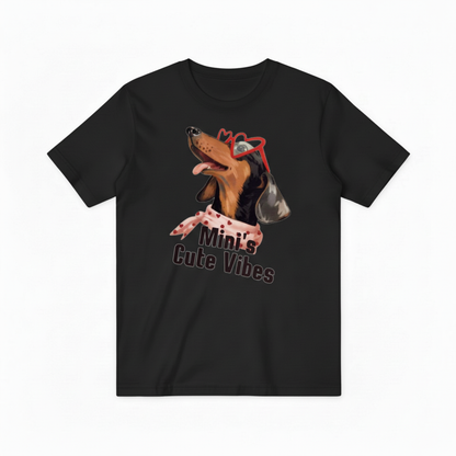 Cute Dachshund Dog Graphic Tee - Mini's Vibes T-Shirt T4053