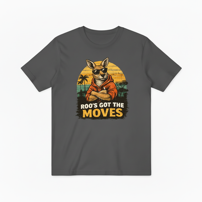 Funny Kangaroo Graphic Tee T-Shirt T4050