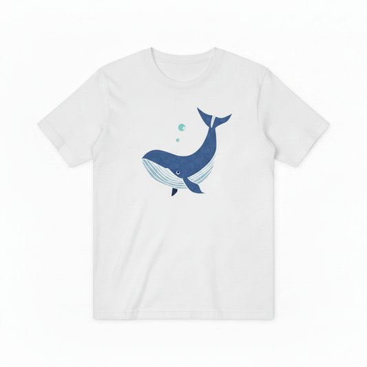 Cute Whale Marine Life Animal Lover Gift T-Shirt T6012