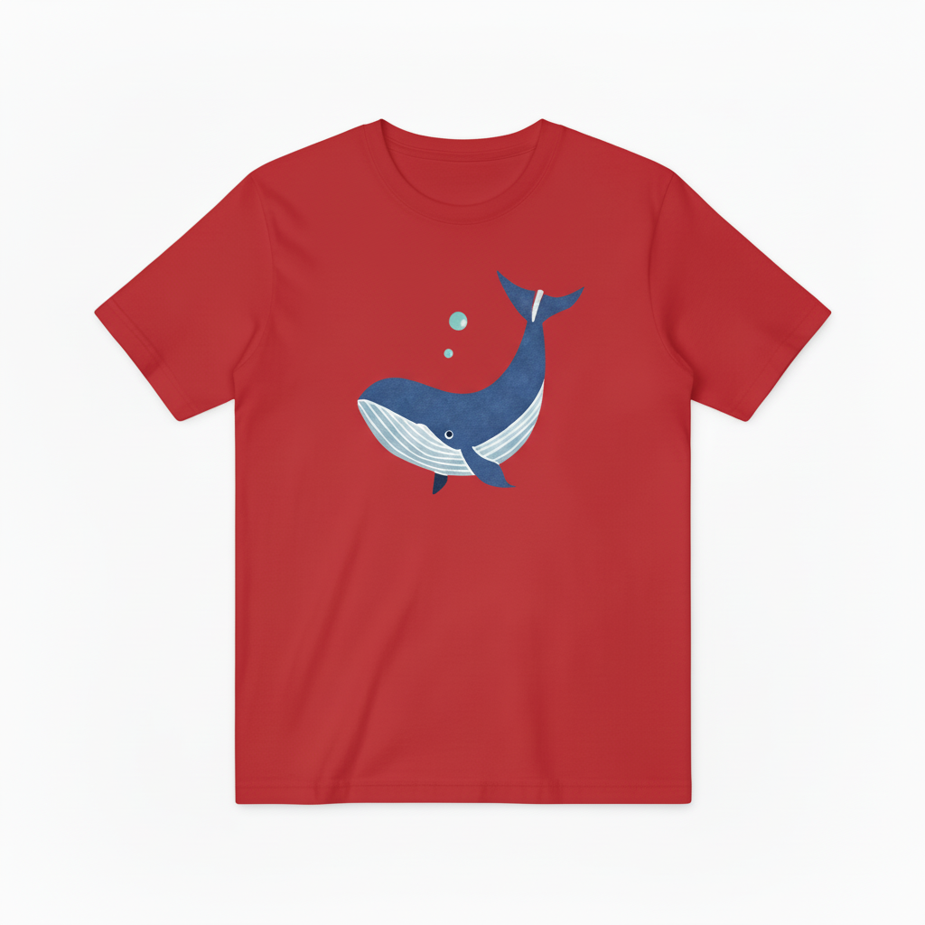 Cute Whale Marine Life Animal Lover Gift T-Shirt T6012