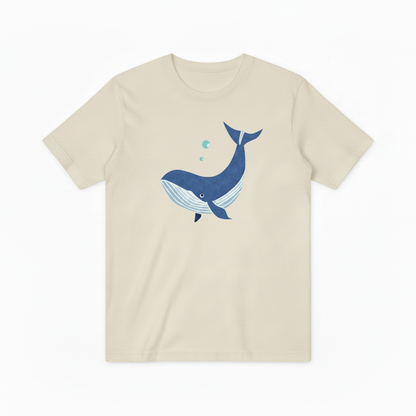 Cute Whale Marine Life Animal Lover Gift T-Shirt T6012