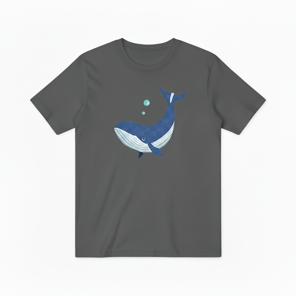 Cute Whale Marine Life Animal Lover Gift T-Shirt T6012
