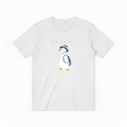 Cute Camping Duck Quote Outdoor Lover Gift Idea Nature T-Shirt T6011