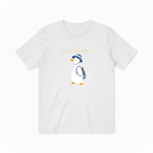 Cute Camping Duck Quote Outdoor Lover Gift Idea Nature T-Shirt T6011