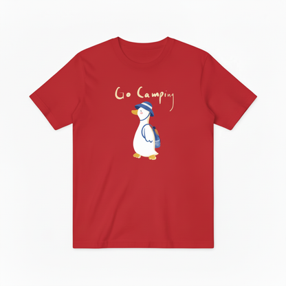 Cute Camping Duck Quote Outdoor Lover Gift Idea Nature T-Shirt T6011
