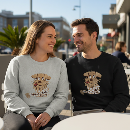Funny Dog Quote Crewneck Premium  C1006